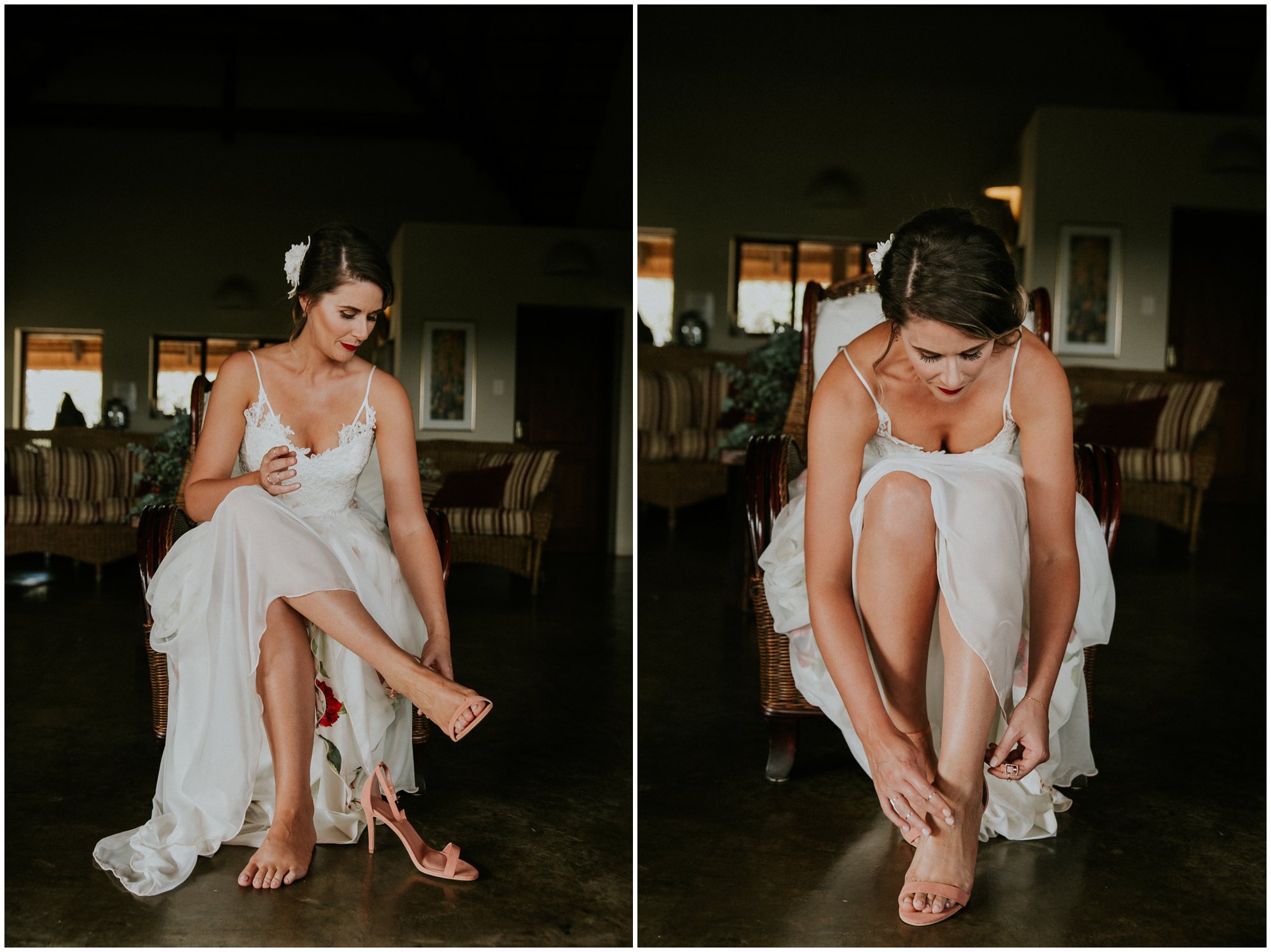 Bride Bridal Portraits at an Outdoor Bohemian Destination Wedding at Francine’s Venue in Hoedspruit Limpopo by Junebug World's Best Photographer Maryke Albertyn Award Winning International Alternative Moody Photography based in Cape Town South Africa