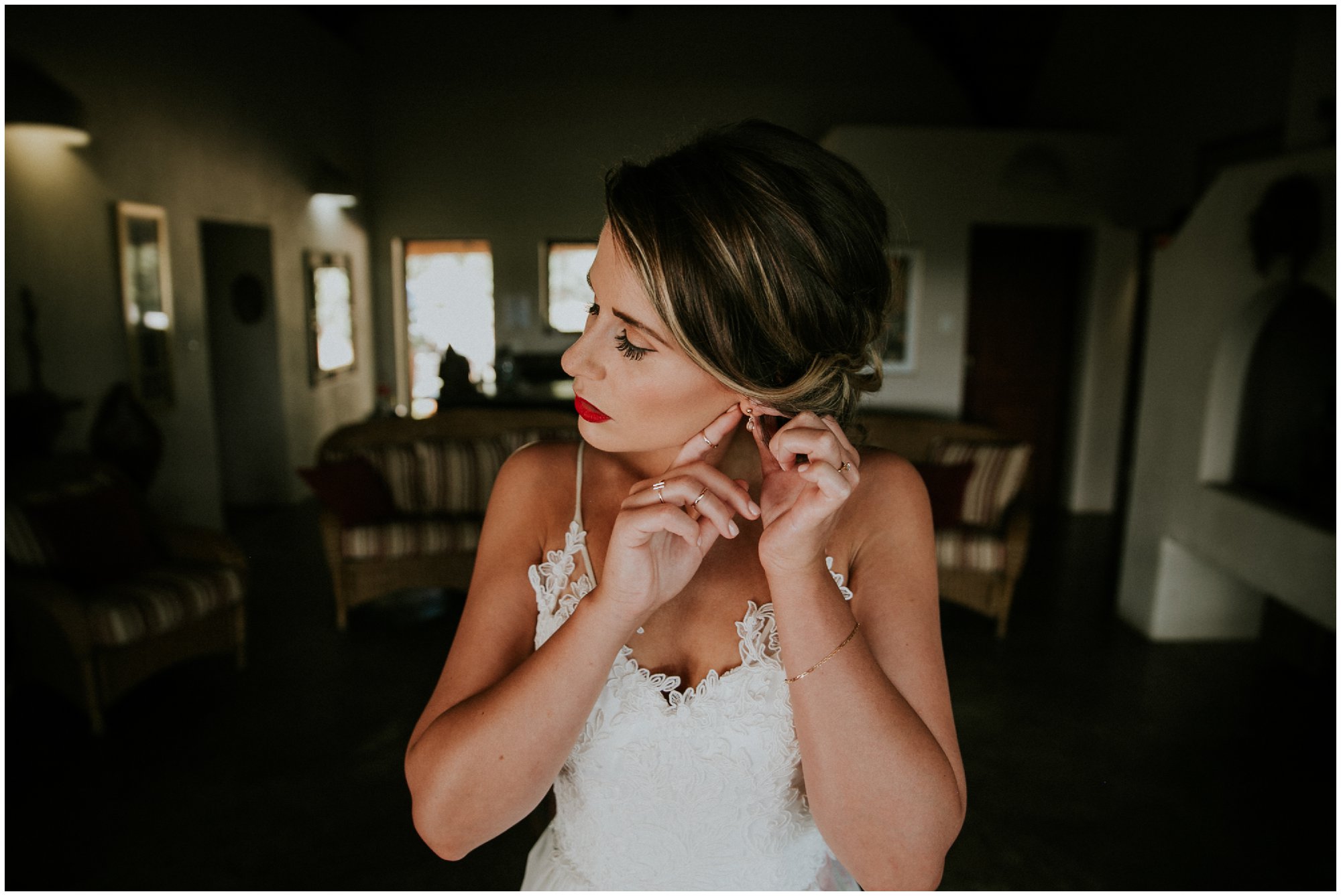 Bride Bridal Portraits at an Outdoor Bohemian Destination Wedding at Francine’s Venue in Hoedspruit Limpopo by Junebug World's Best Photographer Maryke Albertyn Award Winning International Alternative Moody Photography based in Cape Town South Africa