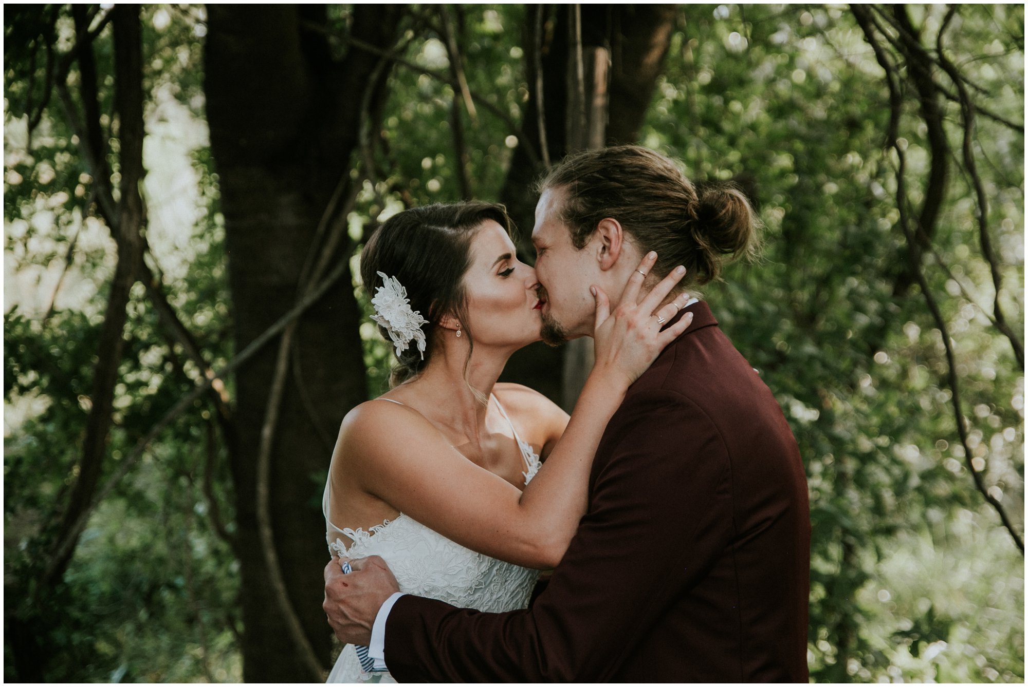 Ceremony at an Outdoor Bohemian Destination Wedding at Francine’s Venue in Hoedspruit Limpopo by Junebug World's Best Photographer Maryke Albertyn Award Winning International Alternative Moody Photography based in Cape Town South Africa