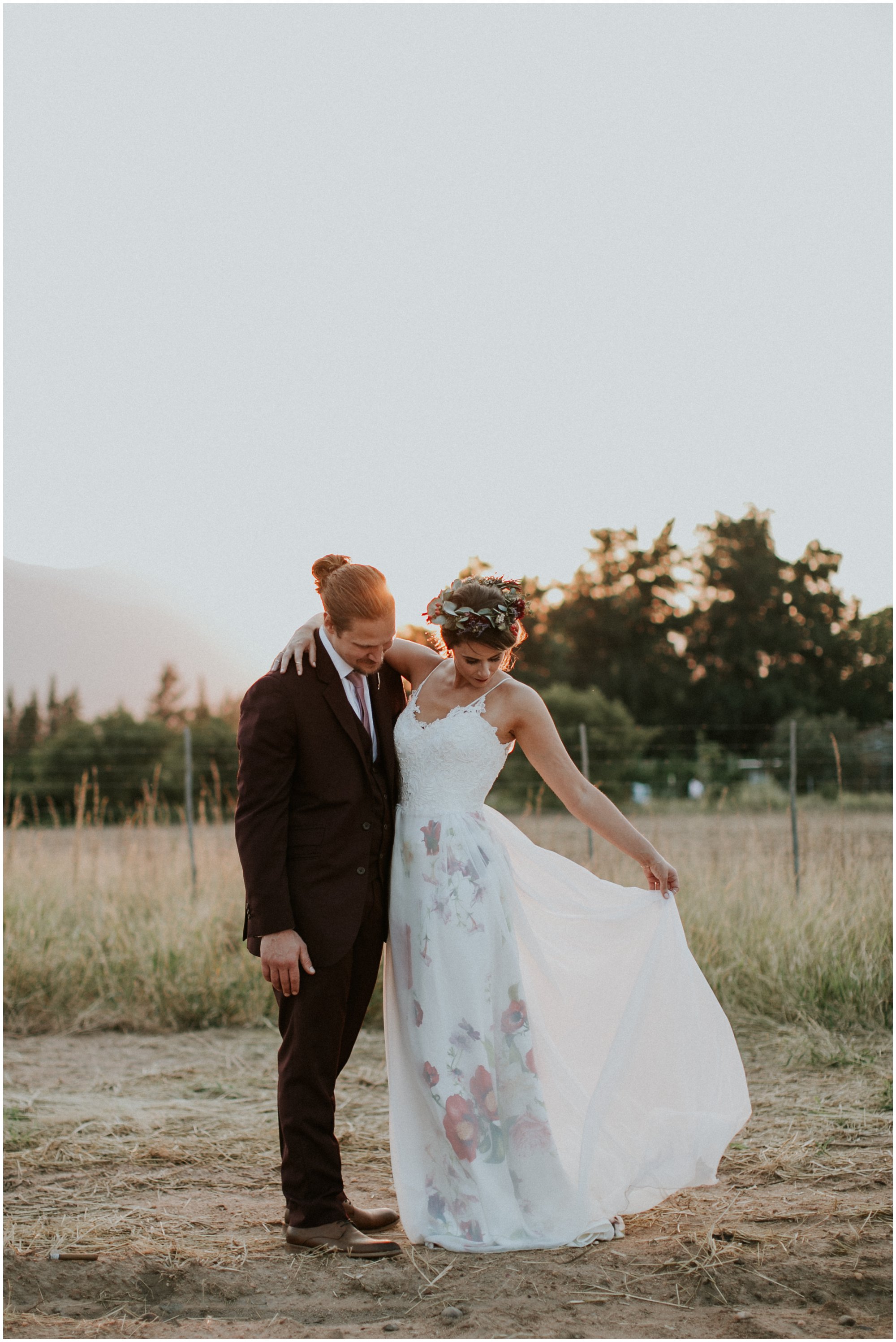 Romantic Sunset Couple Shoot at an Outdoor Bohemian Destination Wedding at Francine’s Venue in Hoedspruit Limpopo by Junebug World's Best Photographer Maryke Albertyn Award Winning International Alternative Moody Photography based in Cape Town South Africa