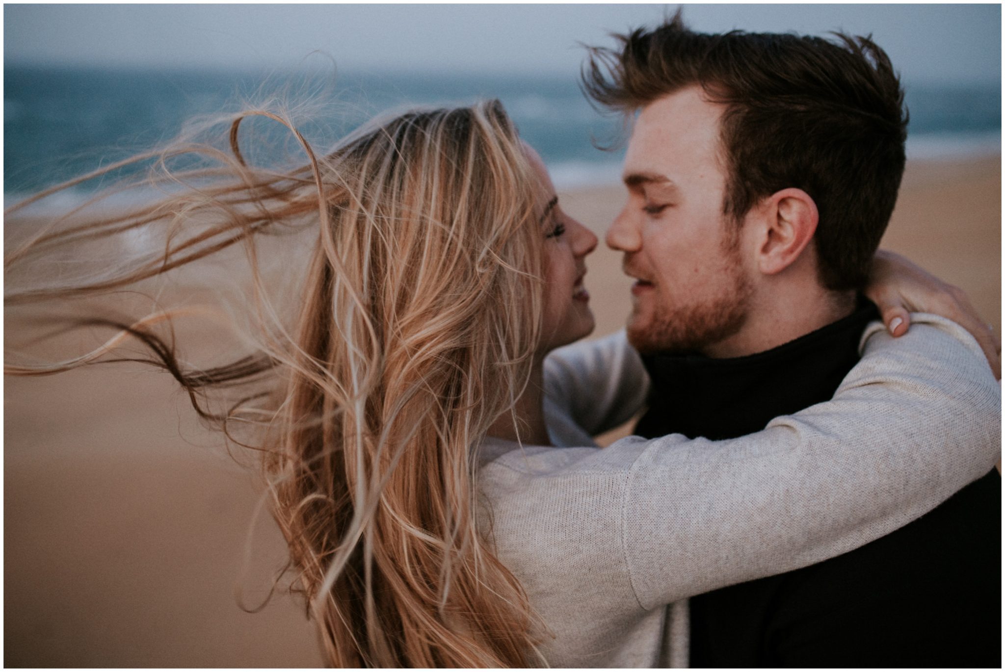 Maryke Albertyn Photography Best Award Winning Destination Wedding Photographer from Johannesburg Sunrise Beach Couple Engagement Shoot